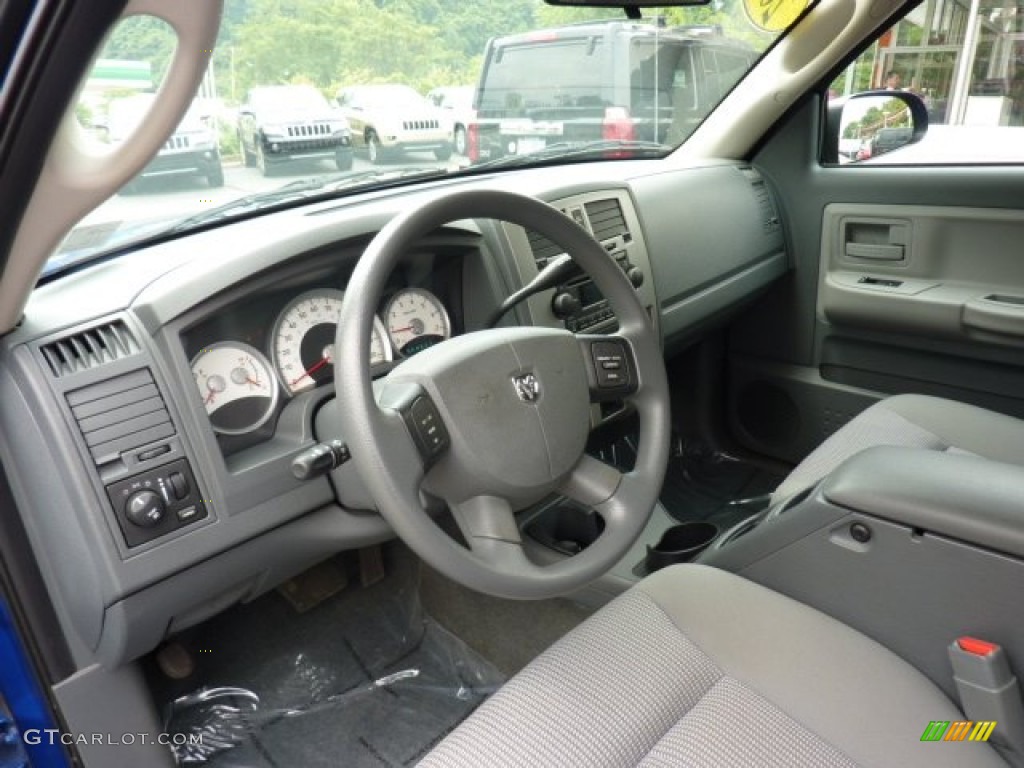 2007 Dodge Dakota TRX4 Club Cab 4x4 Interior Color Photos