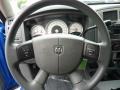 Medium Slate Gray 2007 Dodge Dakota TRX4 Club Cab 4x4 Steering Wheel