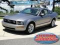 2007 Tungsten Grey Metallic Ford Mustang V6 Premium Coupe  photo #1
