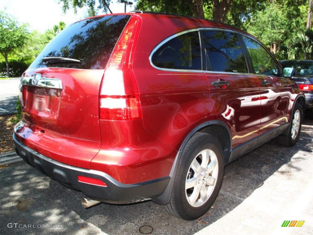 2008 CR-V EX - Tango Red Pearl / Gray photo #2