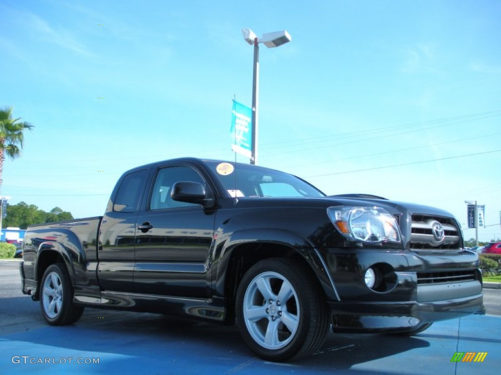 Black Sand Pearl 2009 Toyota Tacoma X-Runner Exterior Photo #50933997