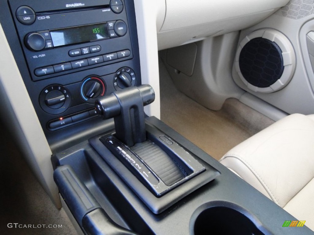 2007 Mustang V6 Premium Coupe - Tungsten Grey Metallic / Medium Parchment photo #22