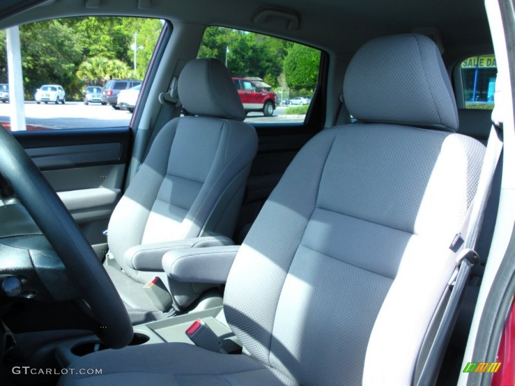 2009 CR-V LX - Tango Red Pearl / Gray photo #12