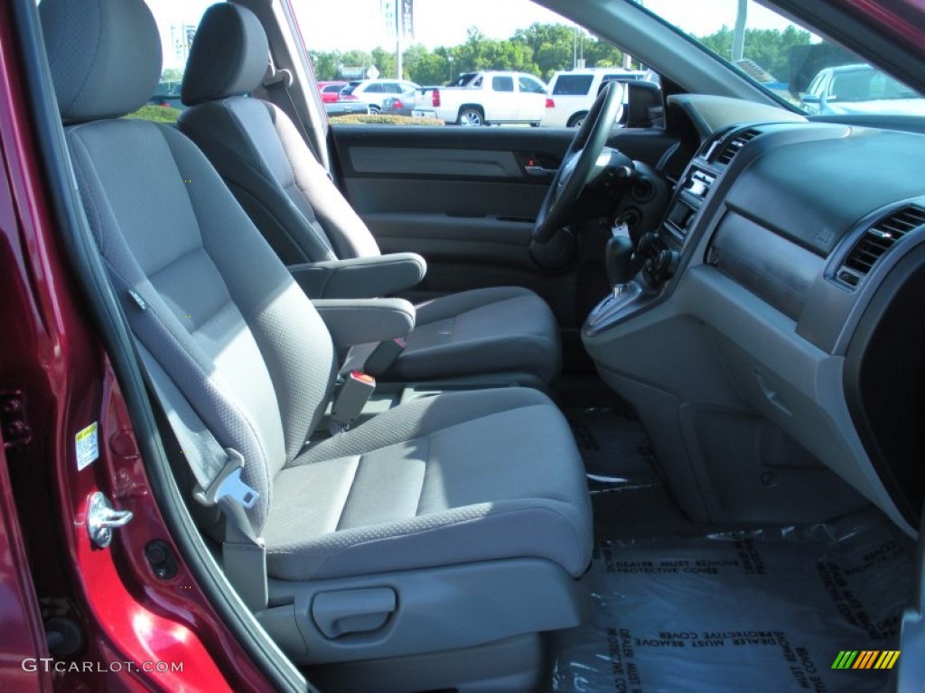 2009 CR-V LX - Tango Red Pearl / Gray photo #15