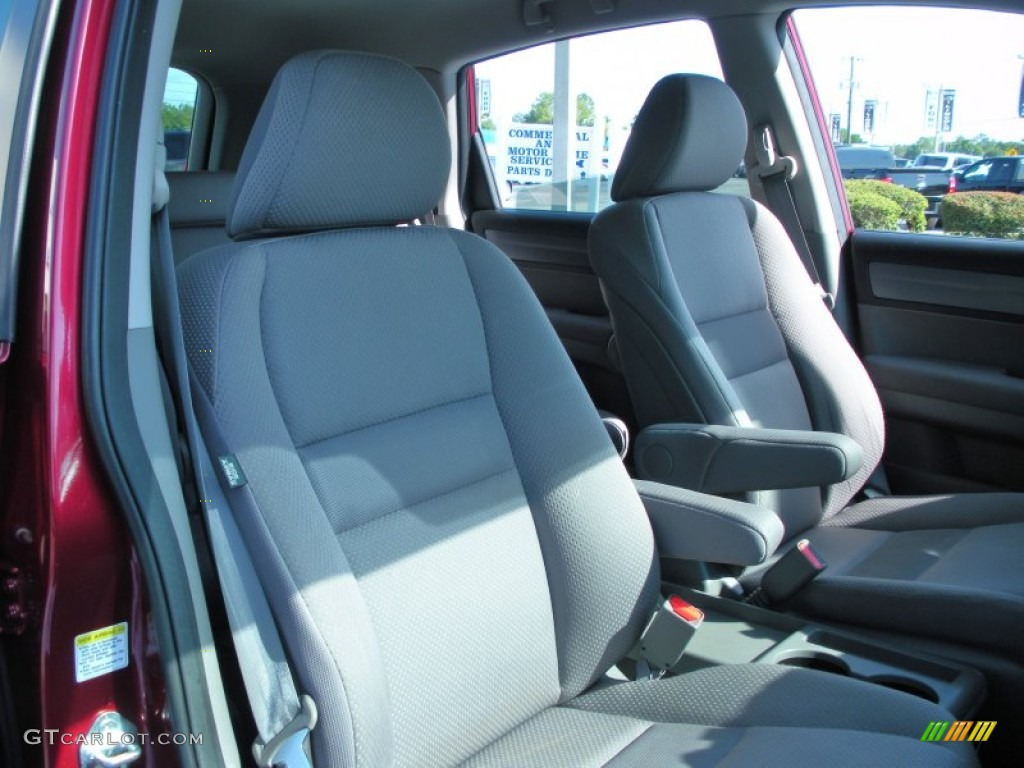 2009 CR-V LX - Tango Red Pearl / Gray photo #16