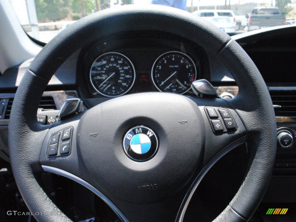 2008 3 Series 328i Coupe - Jet Black / Black photo #23