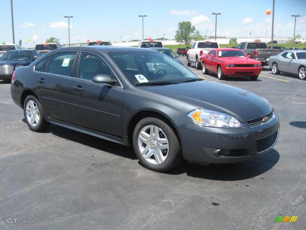 2011 Impala LT - Cyber Gray Metallic / Gray photo #3