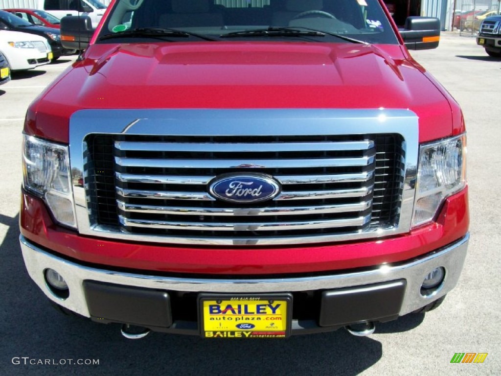 Vermillion Red Ford F150
