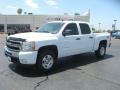 2011 Summit White Chevrolet Silverado 1500 LT Crew Cab 4x4  photo #1