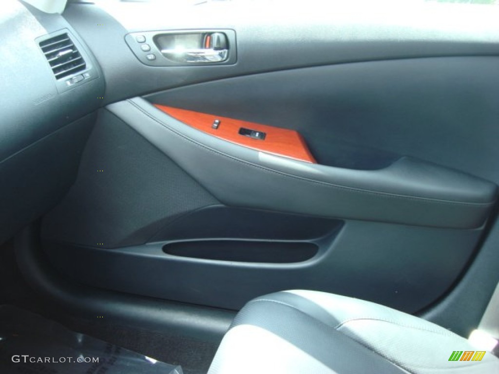 2008 Lexus ES 350 Black Door Panel Photo #50936391