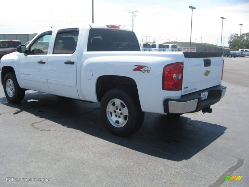 2011 Silverado 1500 LT Crew Cab 4x4 - Summit White / Ebony photo #7