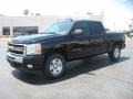 2011 Black Chevrolet Silverado 1500 LT Crew Cab 4x4  photo #1