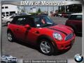 2010 Chili Red Mini Cooper Convertible  photo #1