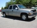 1999 Light Pewter Metallic Chevrolet Silverado 1500 LS Extended Cab  photo #2