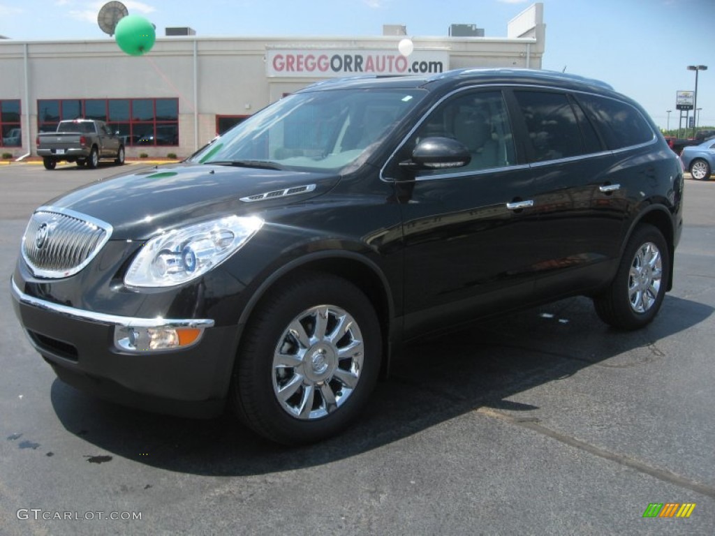 2011 Enclave CXL - Carbon Black Metallic / Titanium/Dark Titanium photo #1