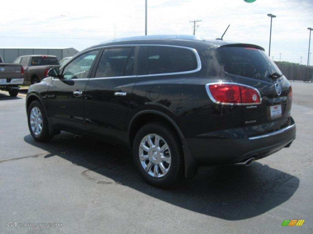 2011 Enclave CXL - Carbon Black Metallic / Titanium/Dark Titanium photo #7