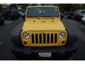 2008 Detonator Yellow Jeep Wrangler X 4x4  photo #2