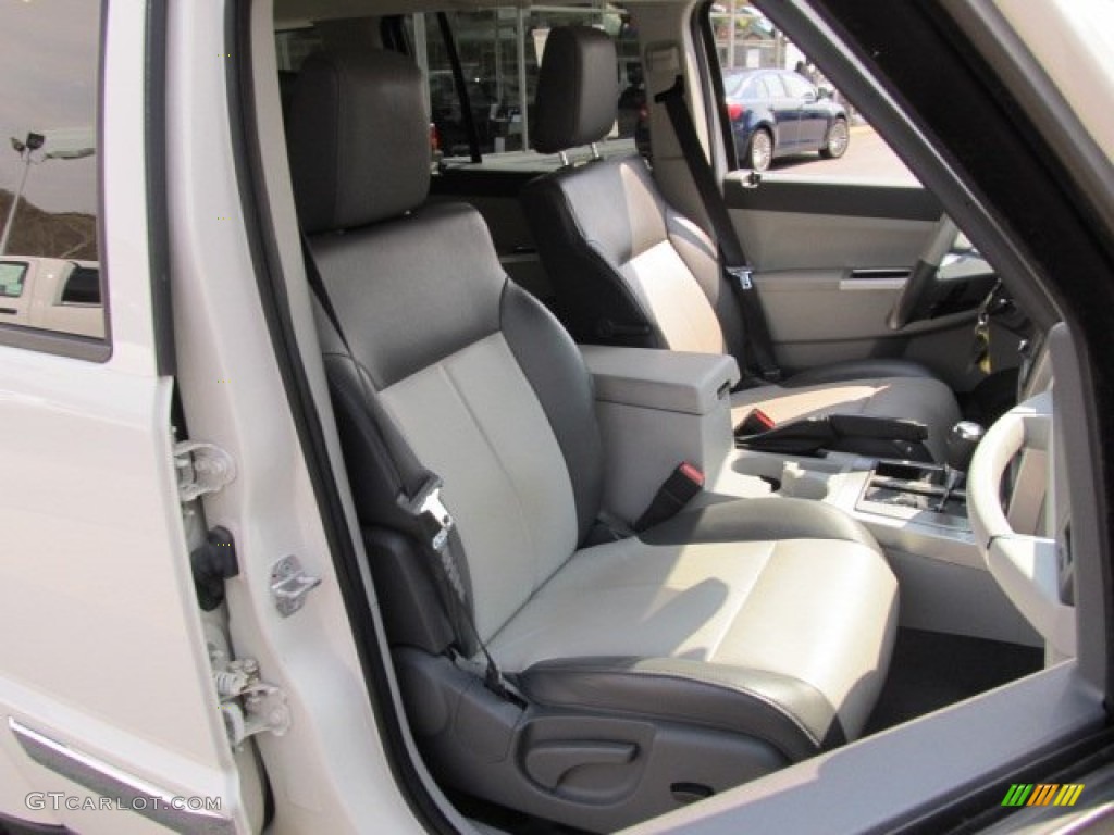 2008 Liberty Limited 4x4 - Stone White / Pastel Slate Gray photo #7