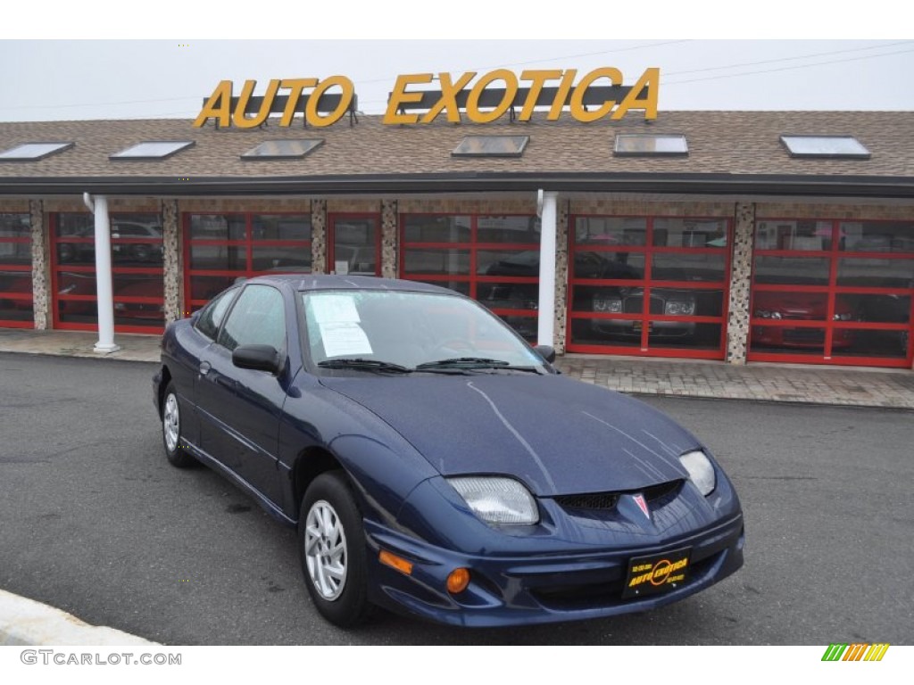 2000 Sunfire SE Coupe - Indigo Blue / Graphite photo #2