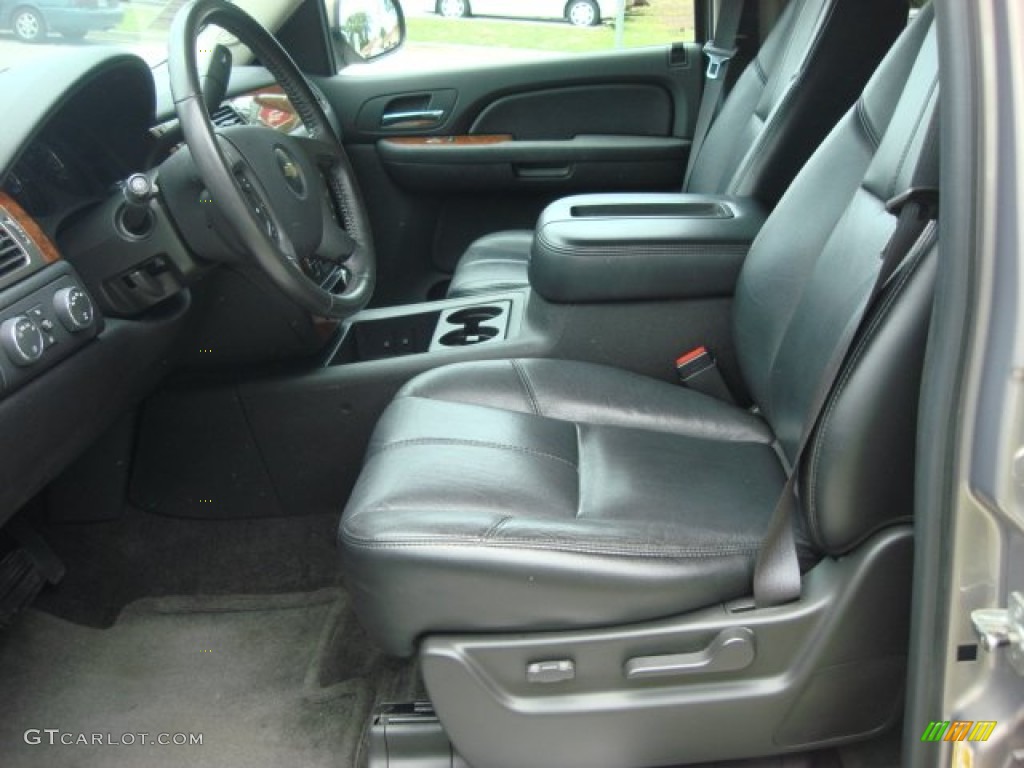 Ebony Interior 2007 Chevrolet Suburban 1500 LT 4x4 Photo #50939844