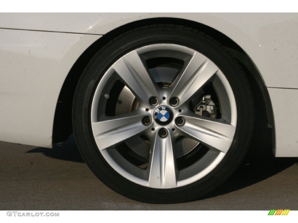 2009 3 Series 335i Coupe - Alpine White / Grey photo #7
