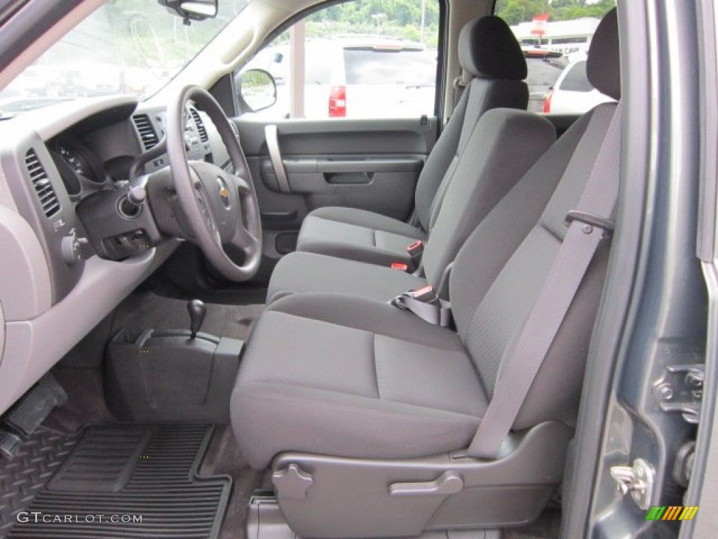 Dark Titanium Interior 2011 Chevrolet Silverado 1500 LS Crew Cab 4x4 Photo #50940675