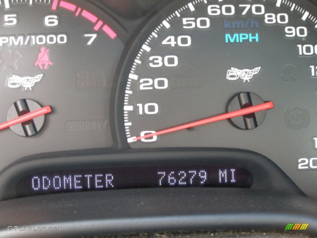 2003 Chevrolet Corvette 50th Anniversary Edition Coupe Gauges Photos