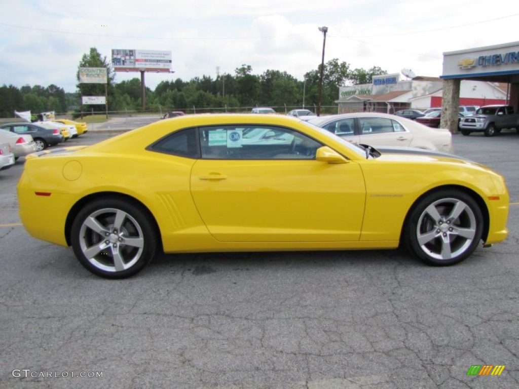 Rally Yellow 2010 Chevrolet Camaro SS/RS Coupe Exterior Photo #50942139