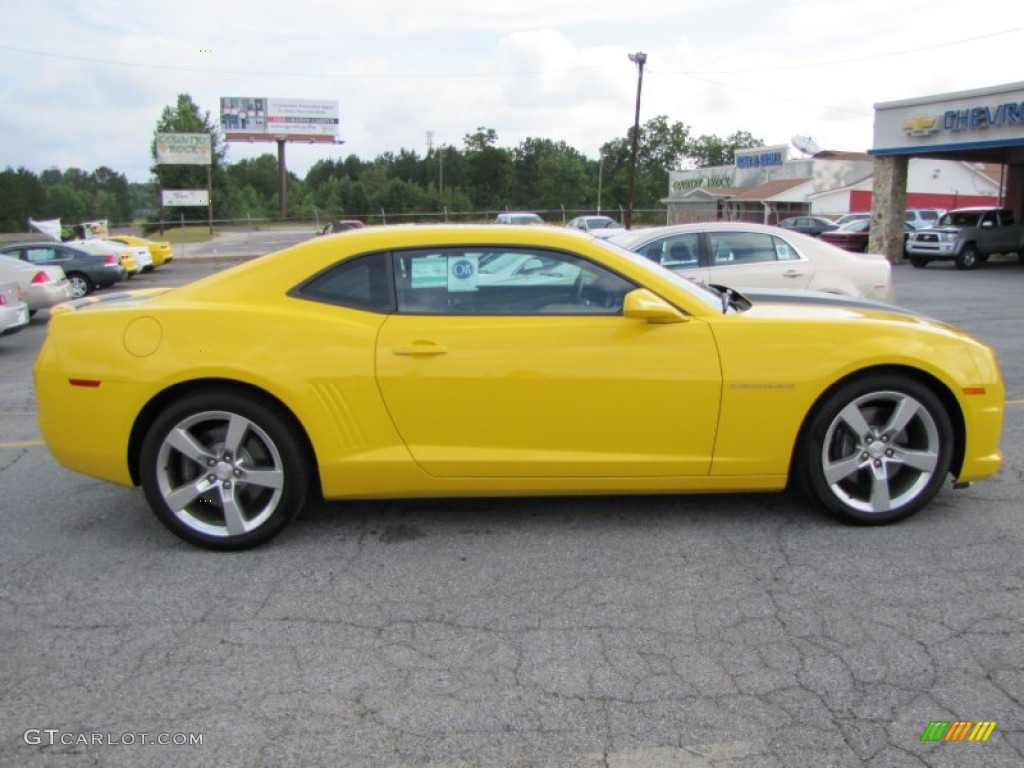 2010 Camaro SS/RS Coupe - Rally Yellow / Black photo #7