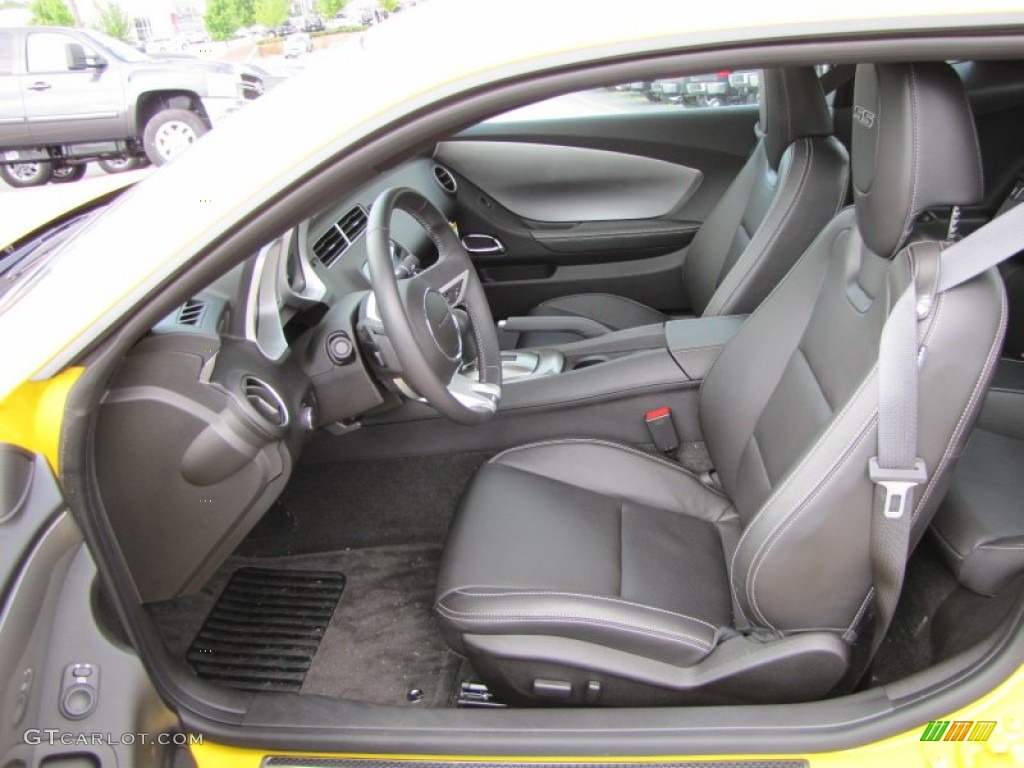 Black Interior 2010 Chevrolet Camaro SS/RS Coupe Photo #50942472