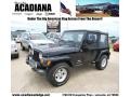 2005 Black Jeep Wrangler X 4x4  photo #1