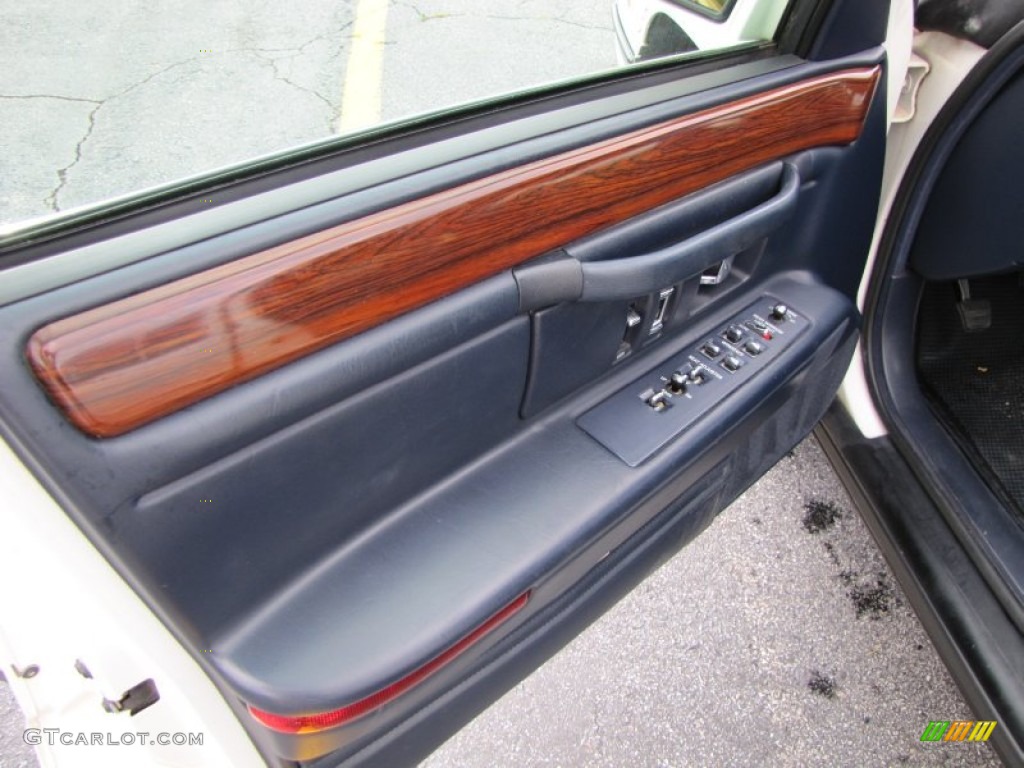 1995 Cadillac DeVille Sedan Blue Door Panel Photo #50942757