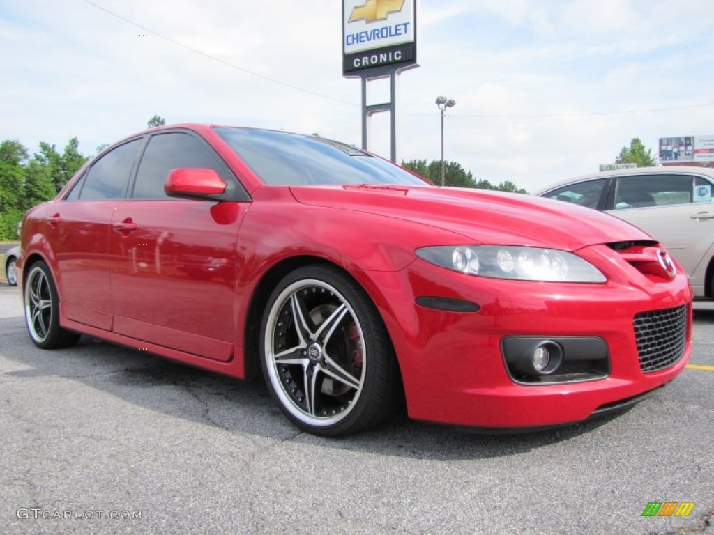 2006 MAZDA6 MAZDASPEED6 Grand Touring - Velocity Red Mica / Black photo #1