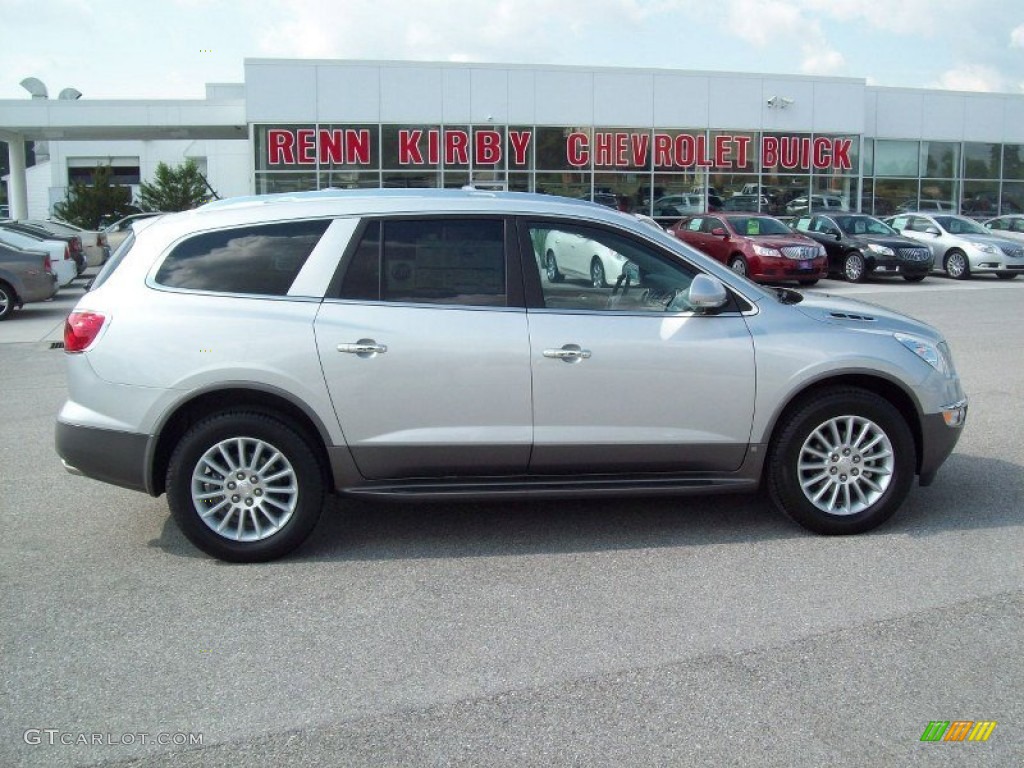 2011 Enclave CXL - Quicksilver Metallic / Titanium/Dark Titanium photo #3