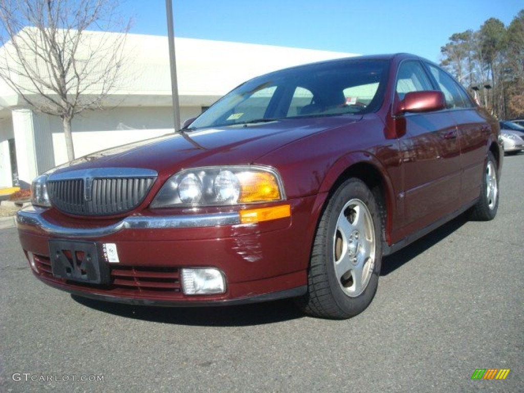 Autumn Red Metallic Lincoln LS