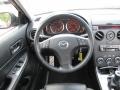 Black 2006 Mazda MAZDA6 MAZDASPEED6 Grand Touring Steering Wheel