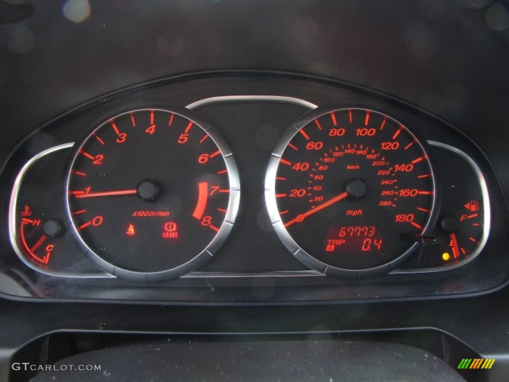 2006 Mazda MAZDA6 MAZDASPEED6 Grand Touring Gauges Photo #50943459