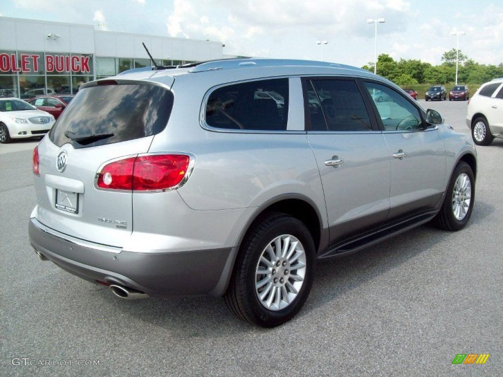 2011 Enclave CXL - Quicksilver Metallic / Titanium/Dark Titanium photo #12