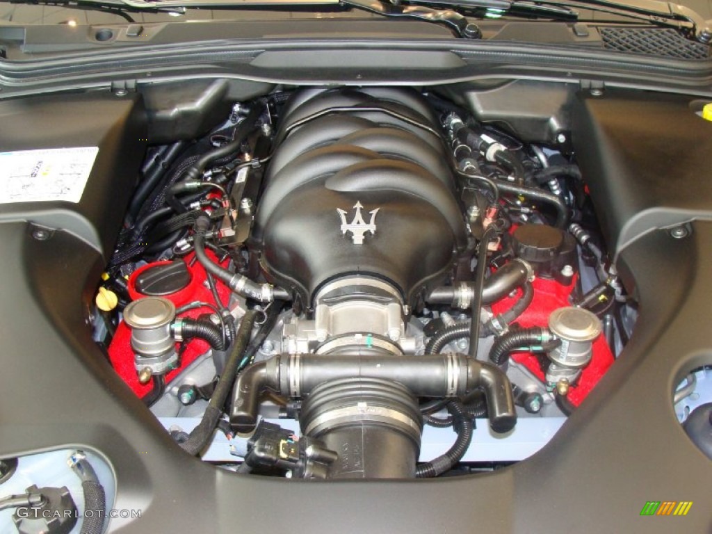 2011 Maserati GranTurismo S 4.7 Liter DOHC 32-Valve VVT V8 Engine Photo #50945100
