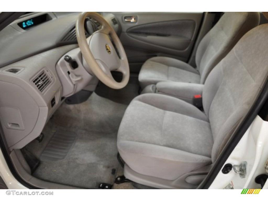 Gray Interior 2001 Toyota Prius Hybrid Photo #50945241