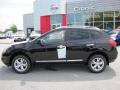 2011 Wicked Black Nissan Rogue SV  photo #2
