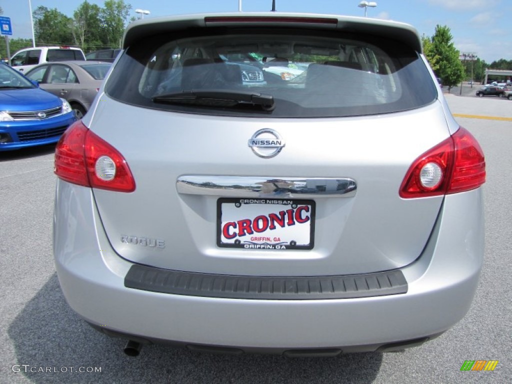 2011 Rogue S - Silver Ice Metallic / Gray photo #3