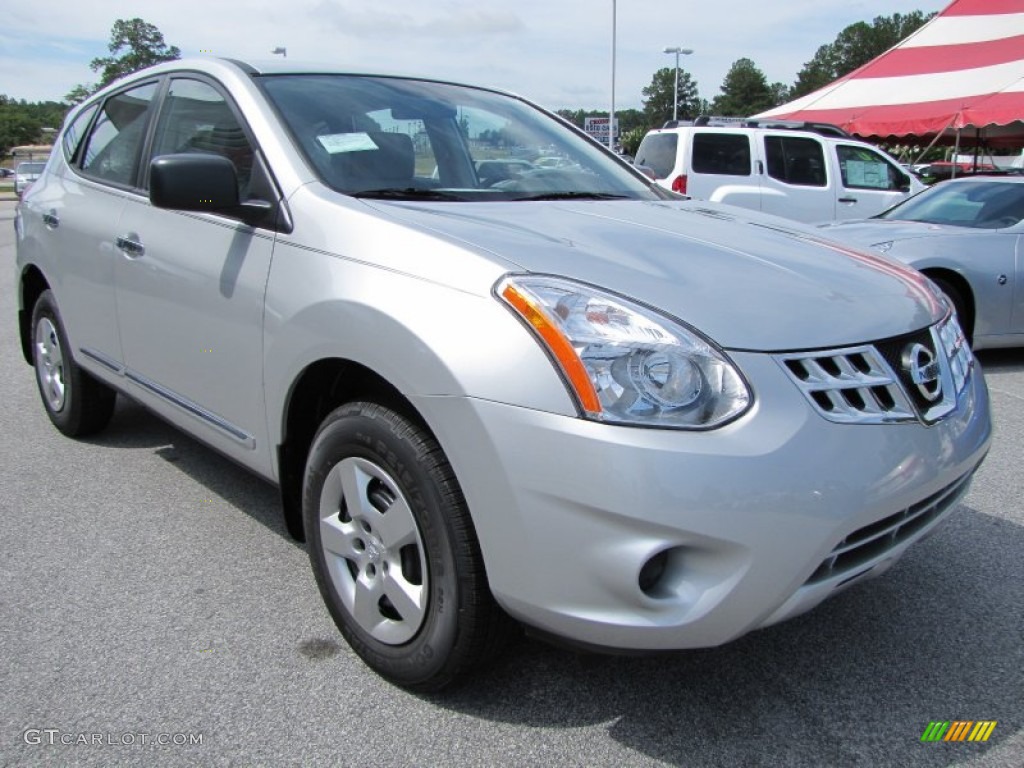 2011 Rogue S - Silver Ice Metallic / Gray photo #6