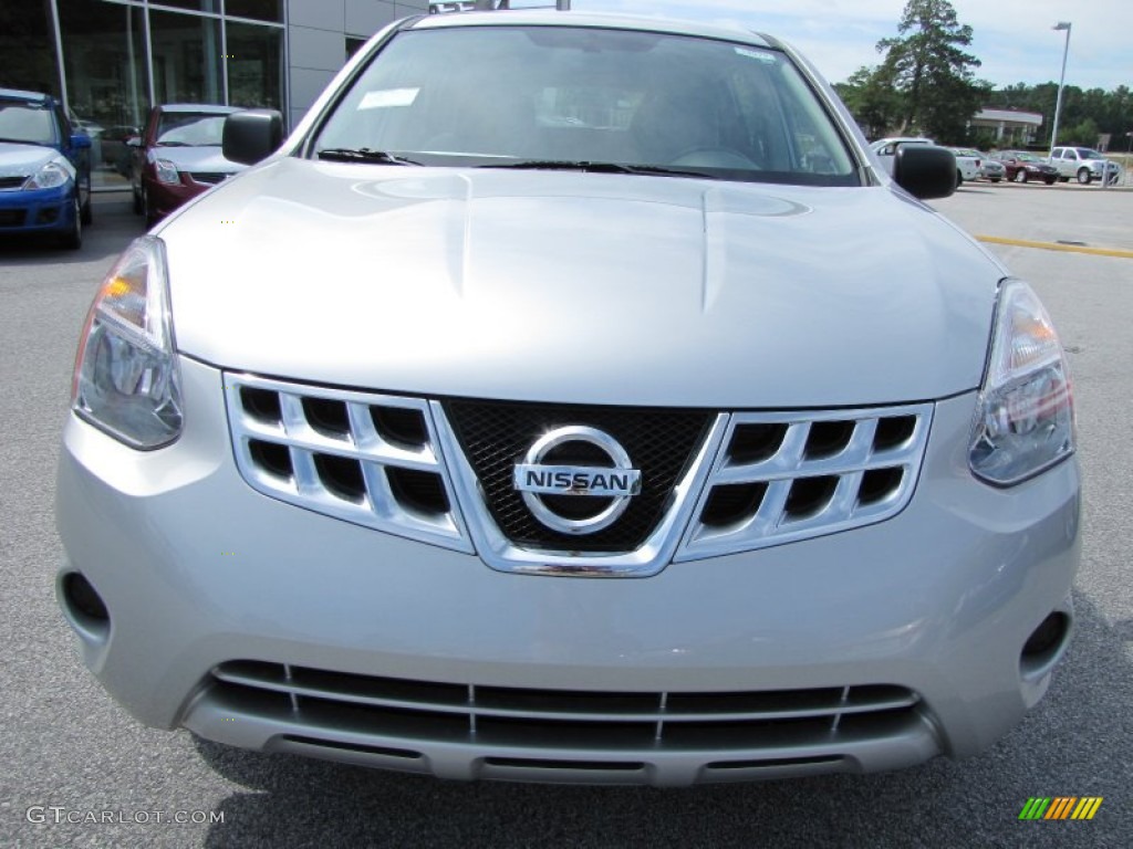 2011 Rogue S - Silver Ice Metallic / Gray photo #7