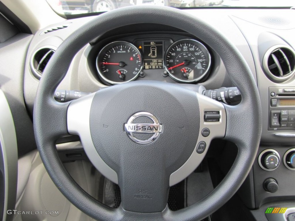 2011 Rogue S - Silver Ice Metallic / Gray photo #12