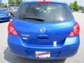 2011 Metallic Blue Nissan Versa 1.8 S Hatchback  photo #3