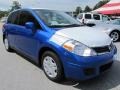 2011 Metallic Blue Nissan Versa 1.8 S Hatchback  photo #6