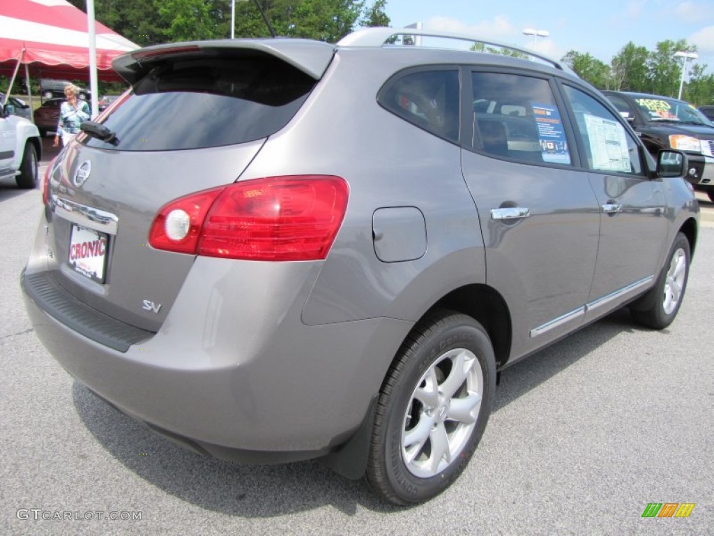 2011 Rogue SV - Platinum Graphite / Black photo #5