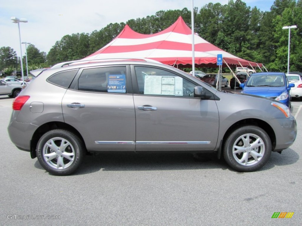 2011 Rogue SV - Platinum Graphite / Black photo #6