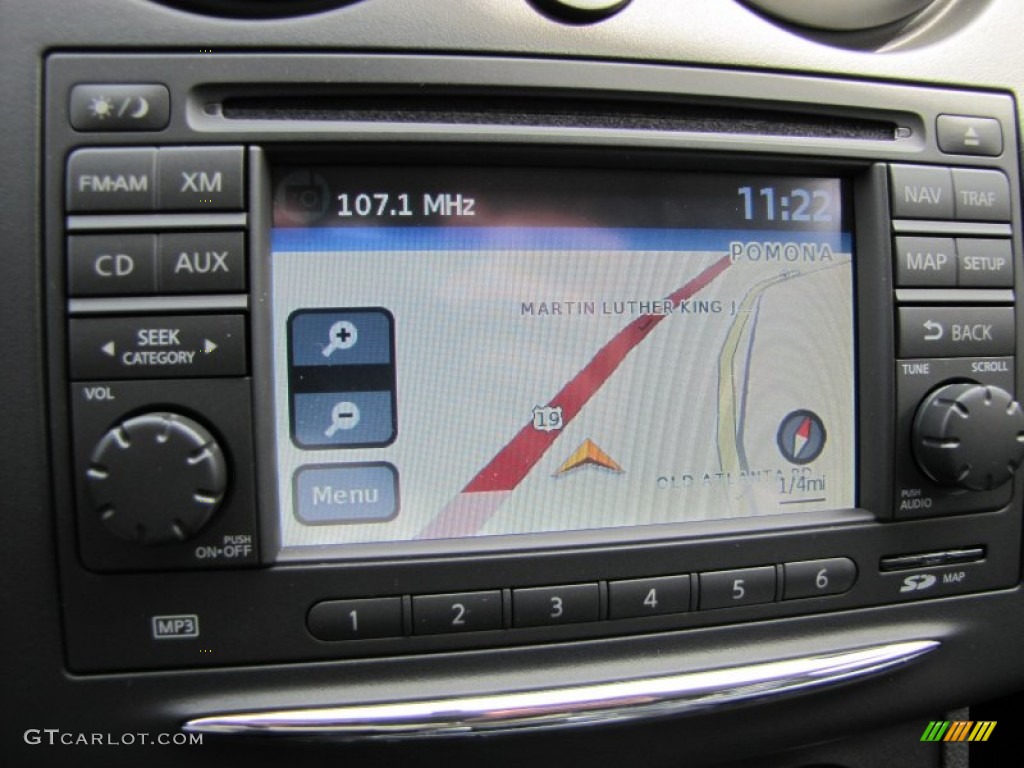 2011 Rogue SV - Platinum Graphite / Black photo #16